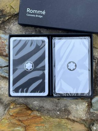 Baralhos de Cartas Montblanc de Jogo Novas Caixa