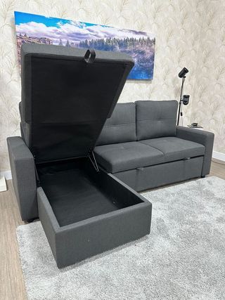 Sofá Cama Chaiselongue con arcon NUEVO
