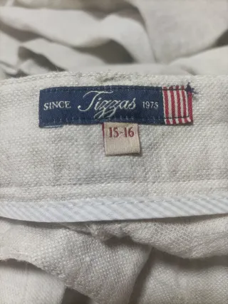 Traje de comunión niño beige/blanco