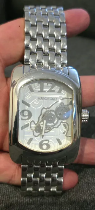 Reloj Marc Ecko E11032G1 Hombre Plata Blanco