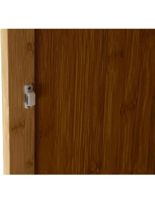 Estantería Bambú 40x40x90 3 Estantes Puerta