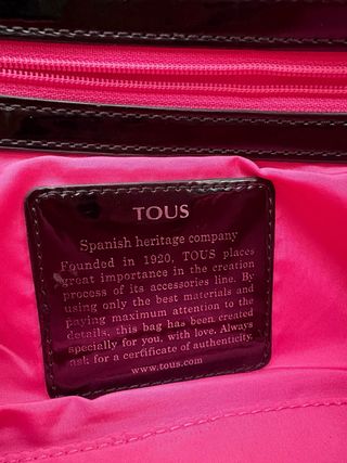 Bandolera Tous Negra