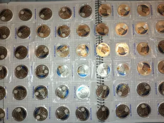 Monedas Plata del precioso velero Juan S.Elcano