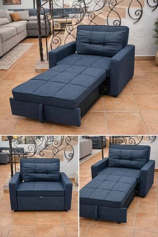 SOFA CAMA 1 PERSONA ESTILO SILLON - NUEVOS