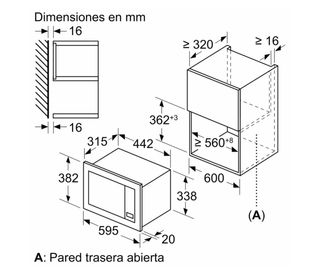 Microondas Balay Acero Inoxidable
