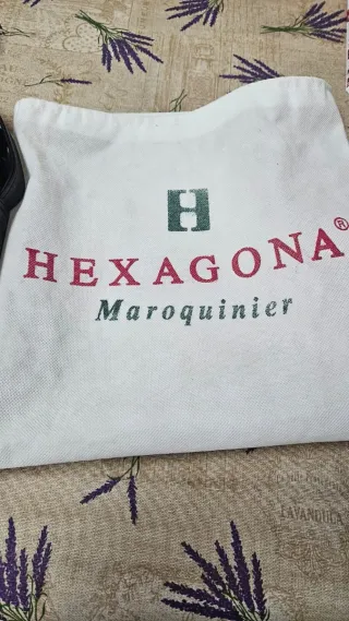 Bandolera piel auténtica Hexagona NUEVA