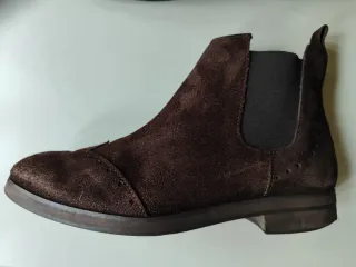 Botín de serraje. Buena calidad. Muy cómodos.