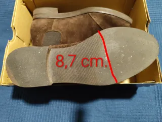 Botín de serraje. Buena calidad. Muy cómodos.