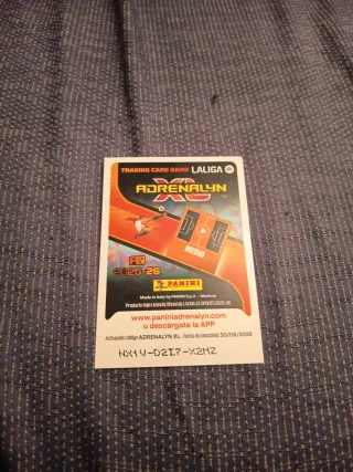 Cromo Adrenalyn XL Guridi