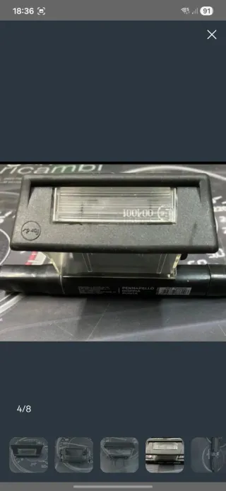 Coppia Fanali Targa Seat Ibiza Malaga