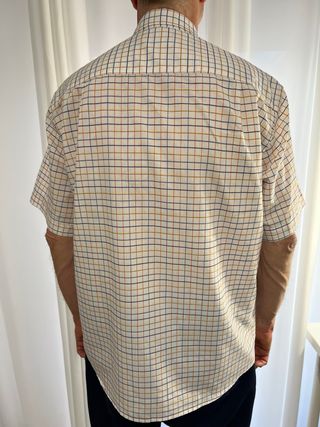 Camisa cuadros hombre talla 42