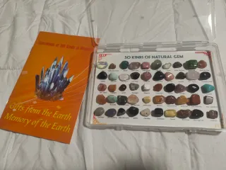 Colección 50 Minerales Naturales