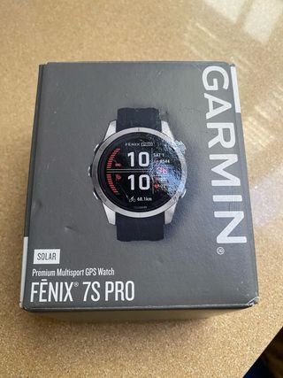 Reloj Garmin Fenix 7S Pro Solar Gris