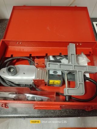 Soldador plástico para tuberías de agua