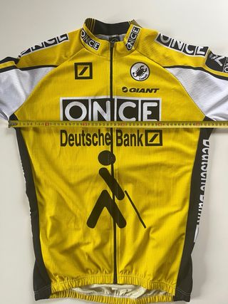 Maillot Ciclismo ONCE Deutsche Bank Giant Castelli