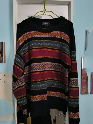 Jersey Atlas rayas multicolor talla M