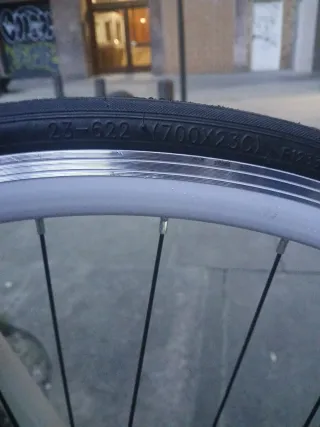 Bicicleta Fixie Blanca