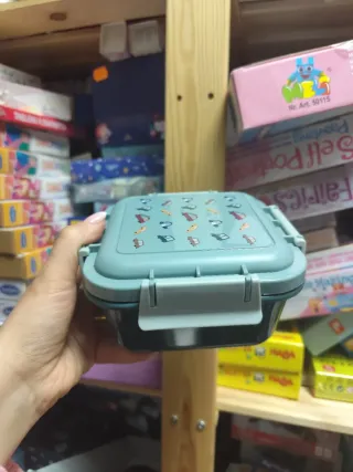 Caja Almuerzo Vintage Cars Tutete NUEVA