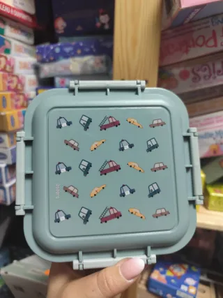 Caja Almuerzo Vintage Cars Tutete NUEVA