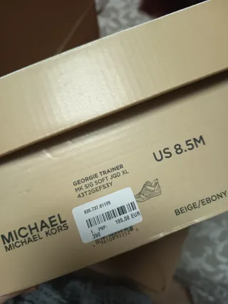 Zapatillas Michael Kors Beige y Marrón