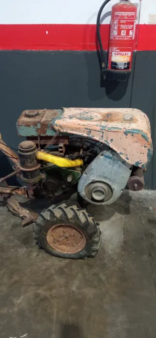 Mula mecánica 9 cv 2 tiempos