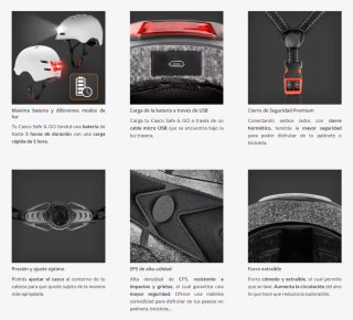 NUEVO Casco Patinete Eléctrico o Bici con luce LED