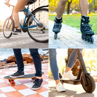 NUEVO Casco Patinete Eléctrico o Bici con luce LED