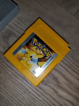 Pokemon Edición Amarillo Game Boy Original