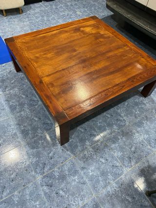 Mesa de centro de madera