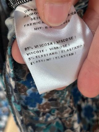 Camiseta DIVAS Talla 46 Estampado Floral