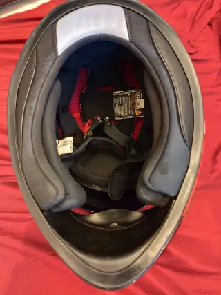 Casco LS2 Negro/Rojo