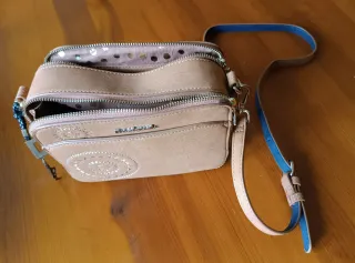 Bolso Desigual Beige y Dorado