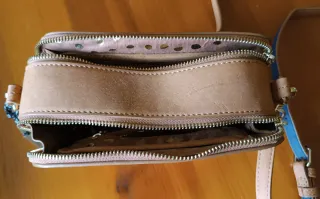 Bolso Desigual Beige y Dorado