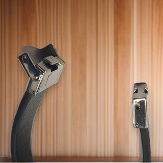 Pulsera Cuero y Acero Infinito