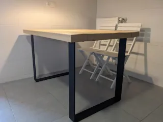 Mesa madera de pino maciza