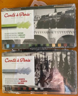 Conté à Paris x2 Matite Colorate e Schizzo