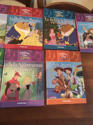 Set 9 libri Disney DeAgostini