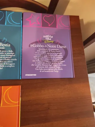 Set 9 libri Disney DeAgostini