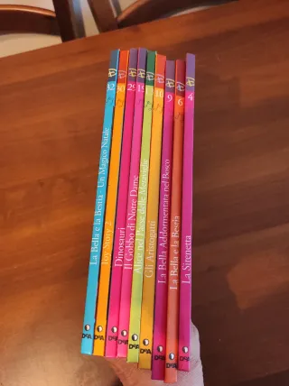 Set 9 libri Disney DeAgostini