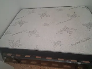Somier 135x190 + Colchón Luxury poco uso