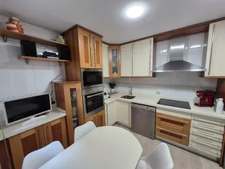 Muebles de cocina madera y metal