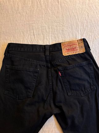 Pantalón Levis 501 Negro Talla 30
