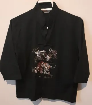 Traje Chino Niño Dragón Bordado, 5-6 años