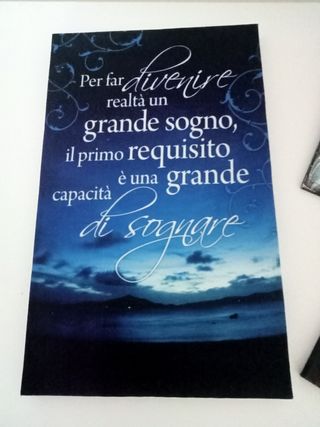 Lotto 3 Targhe Decorative da Parete