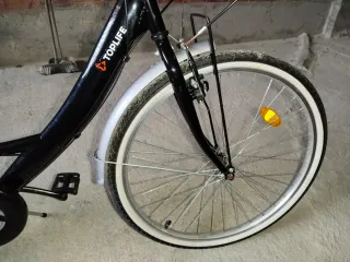 Precio negociable Bicicleta de paseo negra TOPLIFE