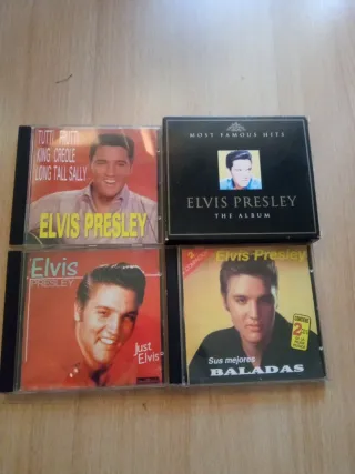 5 CDs Elvis Presley Varios
