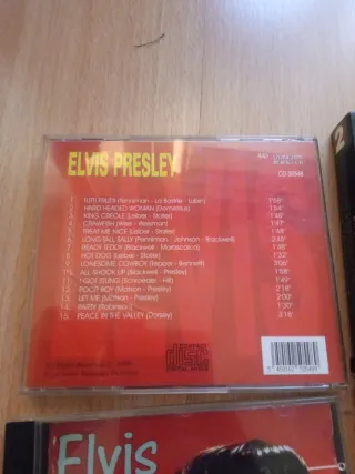 5 CDs Elvis Presley Varios