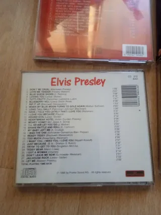 5 CDs Elvis Presley Varios