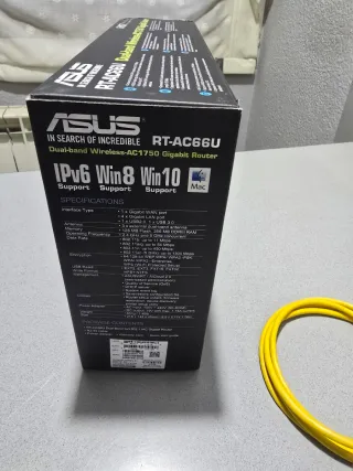 Router ASUS RT-AC66U Dual-Band AC1750