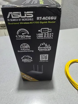 Router ASUS RT-AC66U Dual-Band AC1750